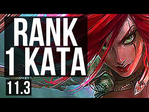 KATARINA vs NEEKO (MID) | Rank 1 Kata, 1.6M mastery, 10/2/5, 500+ games | KR Challenger | v11.3
