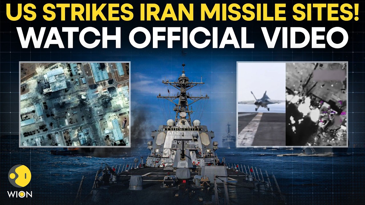 US Strike Iran: US Bombs Iranian Ballistic Missile Sites | New Strike Footage Released | ORIGINALS