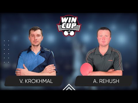 15:00 Vitalii Krokhmal - Andrii Rehush West 3 WIN CUP 31.07.2024 | Table Tennis WINCUP