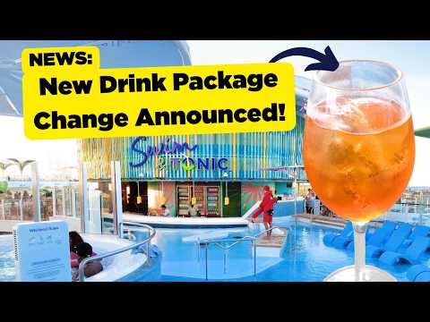 Latest Royal Caribbean News: Drink Package Rule Change, New Bar rules!