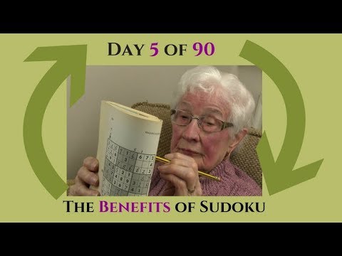 Day 5 of 90: Poetry on the benefits of the Sudoku puzzle
