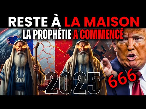 RESTEZ CHEZ VOUS — la PROPHÉTIE a commencé ! Parole PROPHÉTIQUE aux USA | message de DIEU