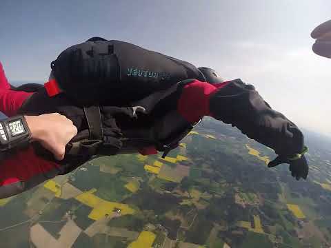 Skydive #1222 SFU/AFF 1 Hannes And HM SOLO Daniel Exit