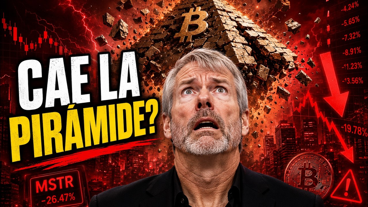 SE LE ESTA CALLENDO LA PIRAMIDE A MICHAEL SAYLOR?