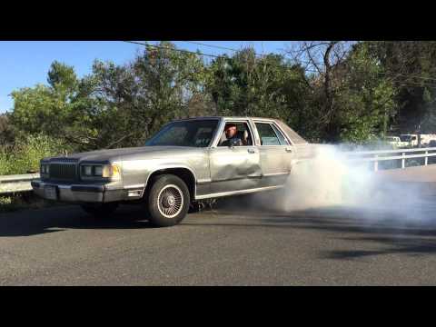 1989 Grand Marquis 5.0 AOD burnout - NO MODS...YET!