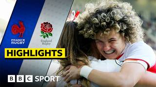 Red Roses Win It All! | France v England | Women's Six Nations Highlights | BBC Sport