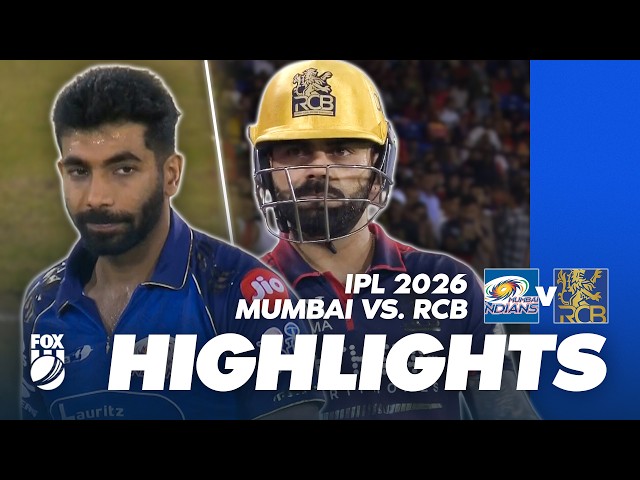 DOWN. TO. THE. FINAL. BALL 😬 MI v RCB Full Match Highlights I IPL 2026