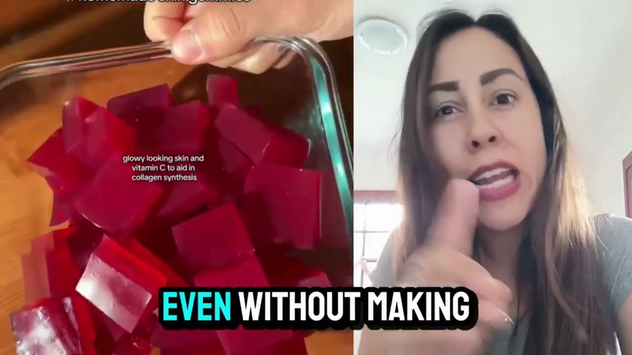 Dr Oz – 5 Seconds Gelatin Trick - Dr Oz Pink Gelatin Trick – Pink Gelatin Recipe