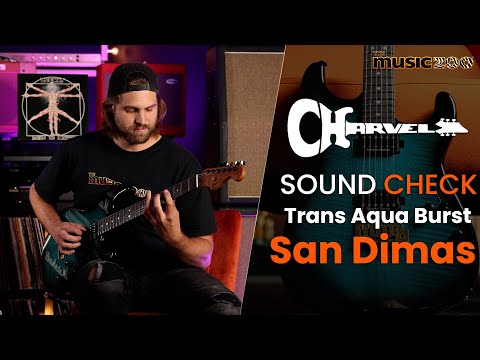 Charvel Custom Shop San Dimas Trans Aqua Burst image 10