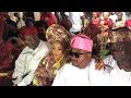 ADEDEJI AND OKESANJO'S FAMILIES JOINED TOGETHER BY ADEGBOLA AND OYINDAMOLA' S NUPTIAL