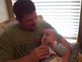 Braedon Gets A Breathing Treatment