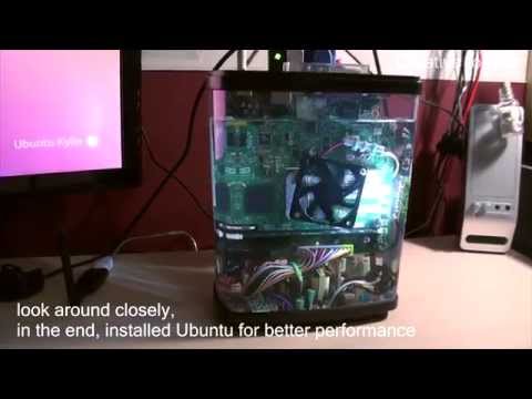The Smallest Mineral Oil Computer - Mini-ITX