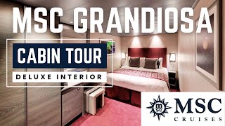 MSC Grandiosa Deluxe Interior Cabin Tour | Full Walkthrough & Honest Review