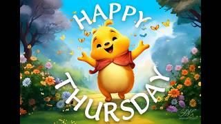 Happy Thursday 🌞 Wishing You a Joyful & Positive Day Ahead