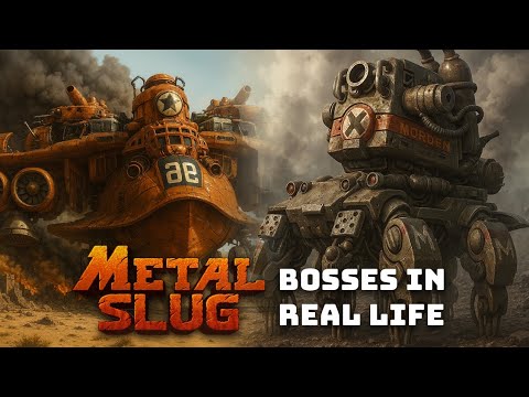 Metal Slug All Bosses In Real - Generated By Ai