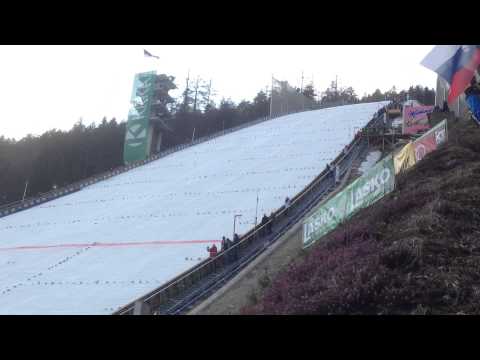 Planica 2015 - Peter Prevc - 238,5m - side view