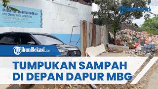 Viral Dapur Makan Bergizi Gratis di Cakung Dibangun di belakang TPS dan Tumpukan Sampah