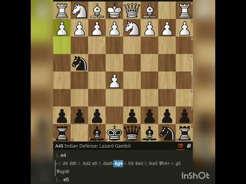 Lazard Gambit- Chess Opening Tricks