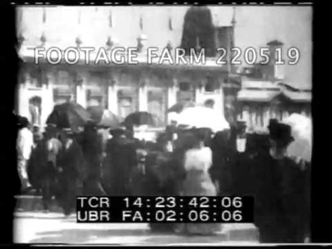 Paris 1900 World's Fair, Champs de Mars - 220519 16 | Footage Farm