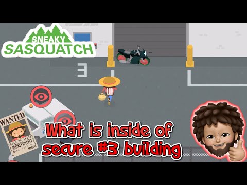 Sneaky Sasquatch - What is inside of the Secure #3 Building