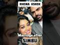 Rhema Ashok Marriage After Simbu Rhemaashok Simbu Silambarasan Tamilshorts Shortsfeed Trending