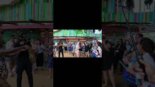 Sailaway party on Utopia of the Seas!