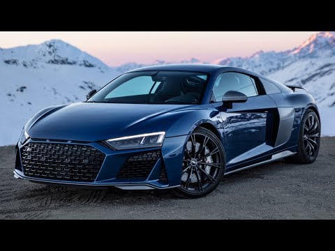 First NEW 2019/20 AUDI R8 V10 PERFORMANCE with AFTERMARKET WHEELS - 620hp Climbing the amazing Alps