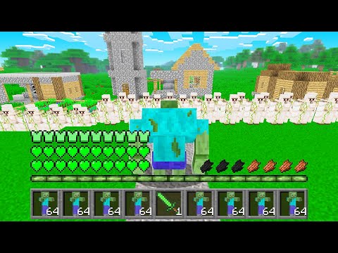 FERİTED VS MUTANT KÖY SALDIRISI - Minecraft