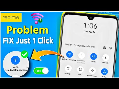 Realme Wifi Limited Connection Problem Solve | Realme Wifi Problem | Realme Wifi Not Working