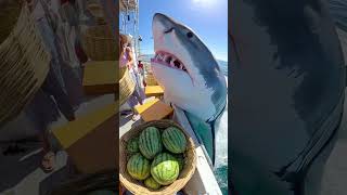 She Fed a Shark a Giant Pumpkin… You Won’t Believe What It Spit Out! 🦈🎃🥬