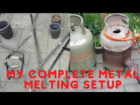My complete metal melting setup, what does it cost? - Devil Forge - Home foundry