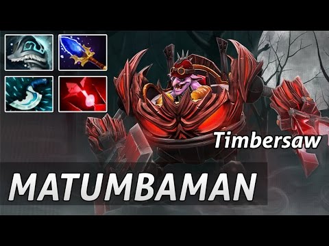 Timbersaw Dota 2 Carry By MATUMBAMAN 9K MMR