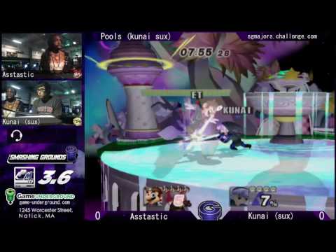 Atlas in Wonderland Pools - Asstastic (Mario) vs. Kunai (Toon Link)