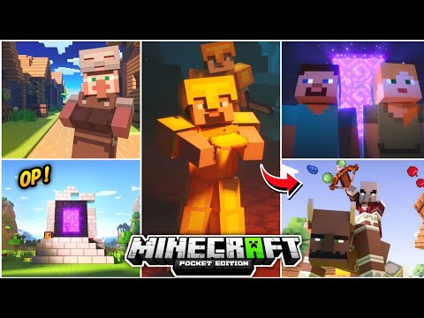Top 5 Mods/Addons That turns Minecraft Pocket Edition Into Minecraft Trailer || Mcpe Trailer Graphic