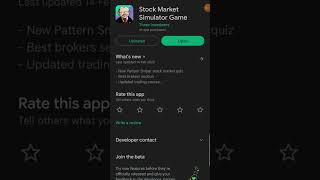 Stock Market Simulator Game for US 🇺🇸 market. Watch Video on Channel