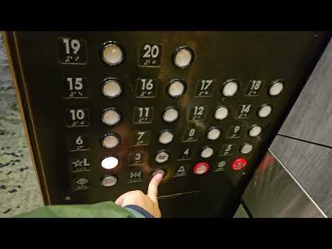 Modded 1974 Otis Lexan Traction Elevator 4 | Red Lion/MOTIF | Seattle WA