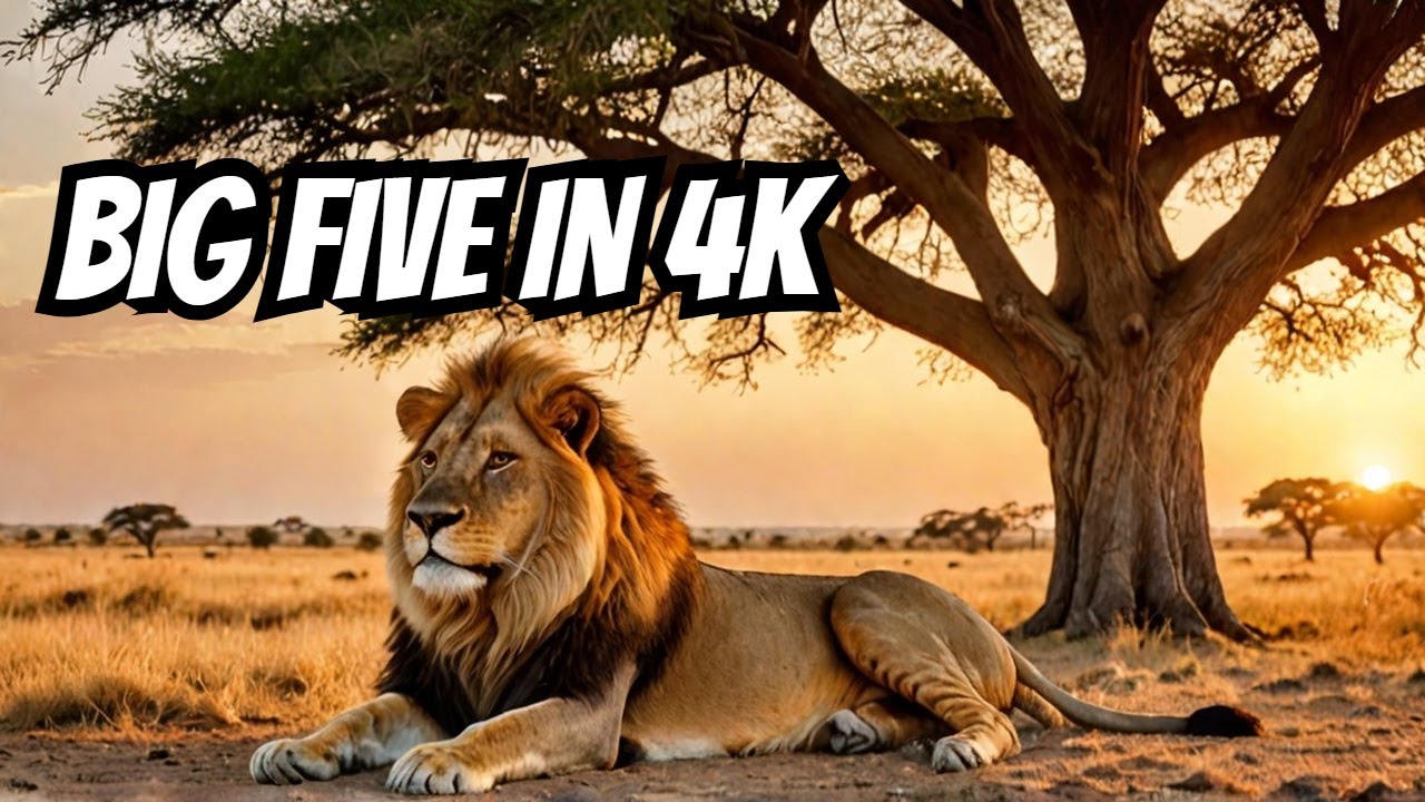 Epic Big Five Safari Adventure in 4K!