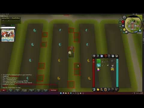 OSRS Tithe Farm 25x4 Method (Most Effective For Points/Fruits)