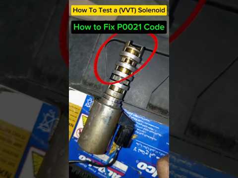 How To Test & Fix a Variable Valve Timing (VVT) Solenoid#automobil#shorts  #short#@AutoMechanic88