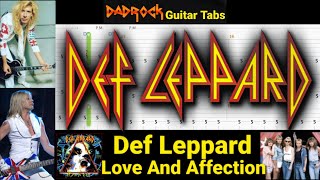 Download lagu Love And Affection - Def Leppard - Guitar   Bass TABS Lesson mp3
