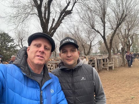 German Scheffer-Martillero- Aniversario de Nestor Hugo Fuentes en General Acha. Con Ruben Berman