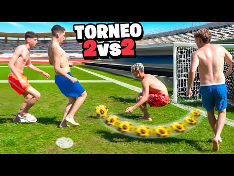 ⚽TORNEO 2v2 di CALCIO in VILLA THE BOOYZ!