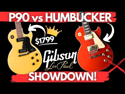 Gibson Les Paul SPECIAL vs STANDARD: P90s or HUMBUCKERS?