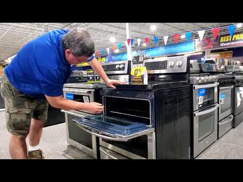 Difference Between KitchenAid & Samsung Double Ovens #KFED500ESS00 & #NE59J7850