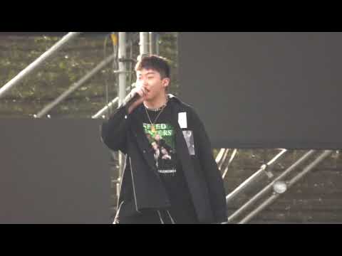 190428 Paranoid remix & 널지워야해 intro - 창모 (힙플페 2019)