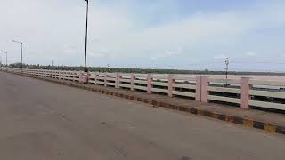 preview picture of video 'Gannavaram Bridge east godavari-25/07/2018 - Dokka sethama Garu.'