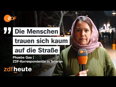 Video Thumbnail: Lage im Iran: ZDF-Korrespondentin berichtet exklusiv aus Teheran