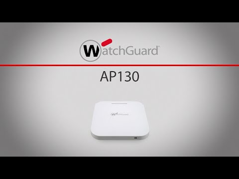 WatchGuard AP130 WiFi 6 Access Point w/ 1-Year Standard WiFi (1.7