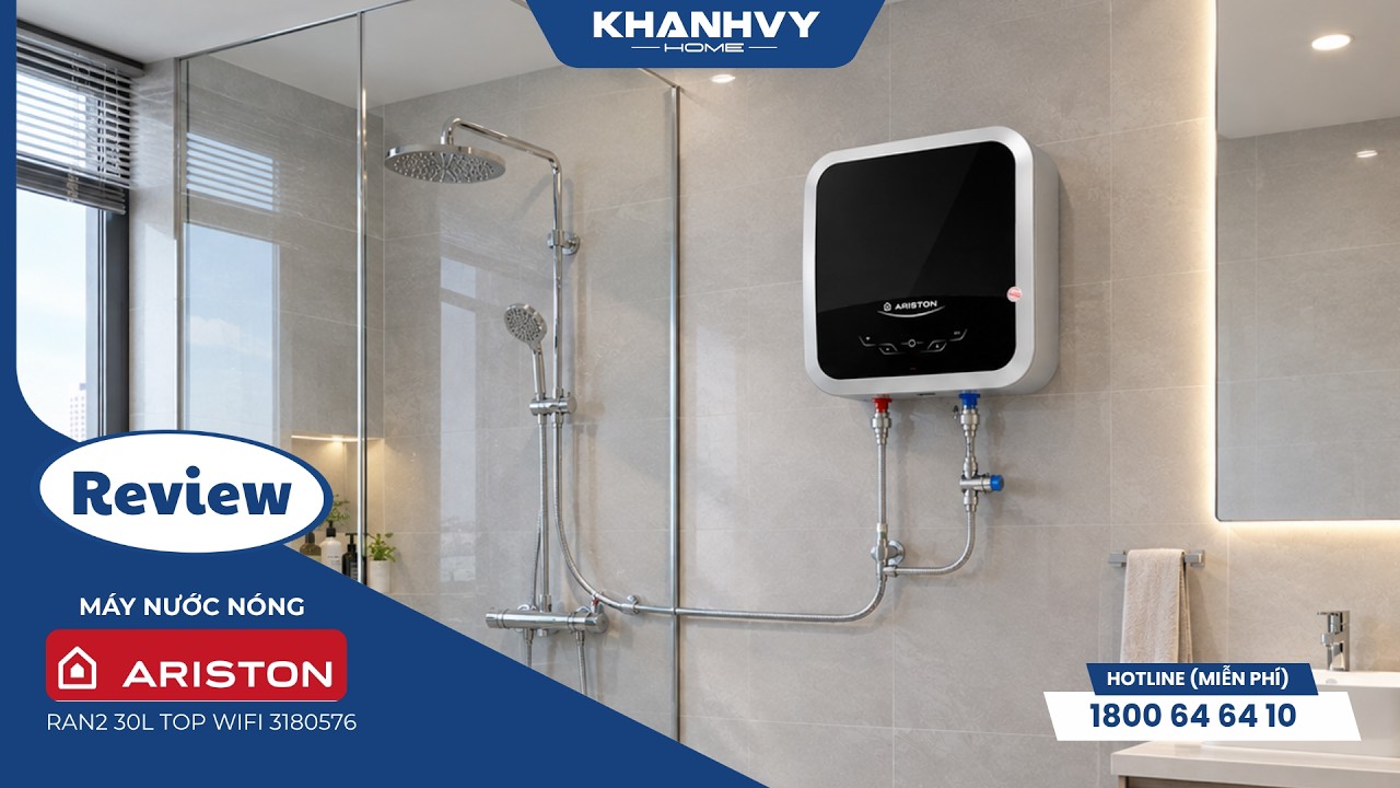 Máy nước nóng Ariston AN2 30L TOP WIFI 3180576