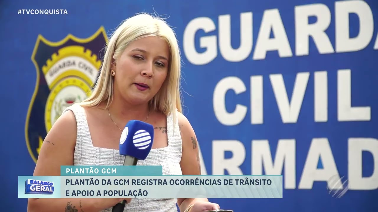 Plantão da GCM registra ocorrências de trânsito e atende população em LRV